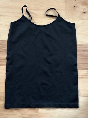 Black tank top